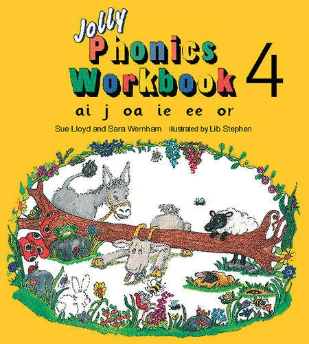Phonics workbook 4 : ai j oa ie ee or