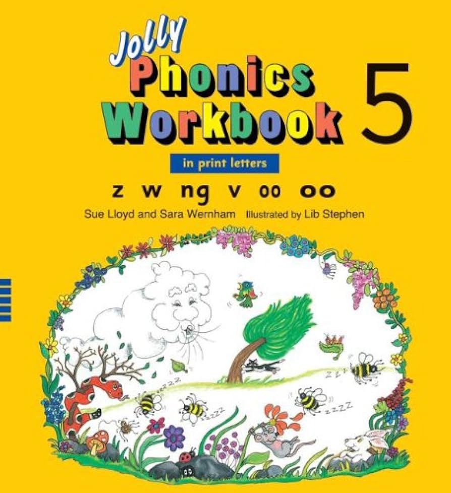 Phonics workbook 5 : z w ng v oo
