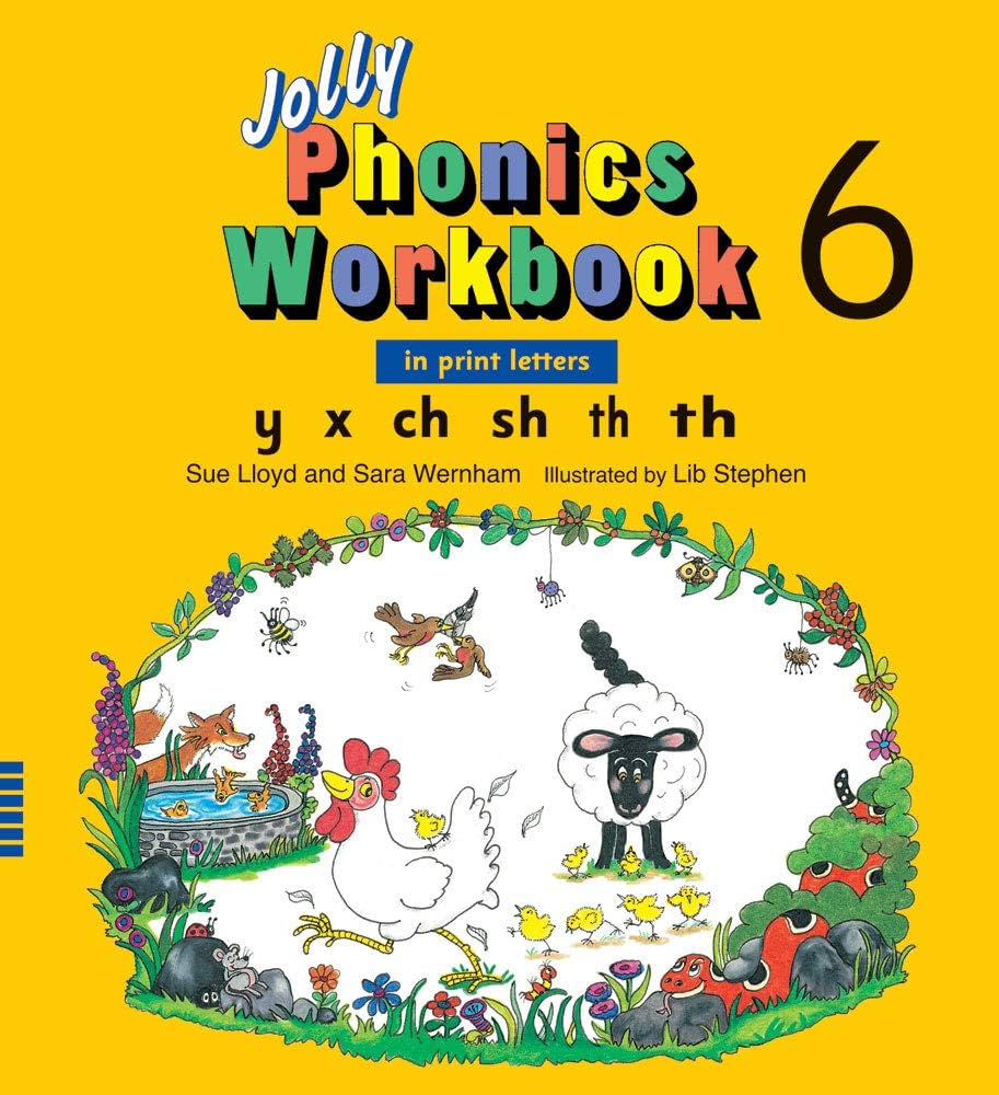 Phonics workbook 6 : y x ch sh th