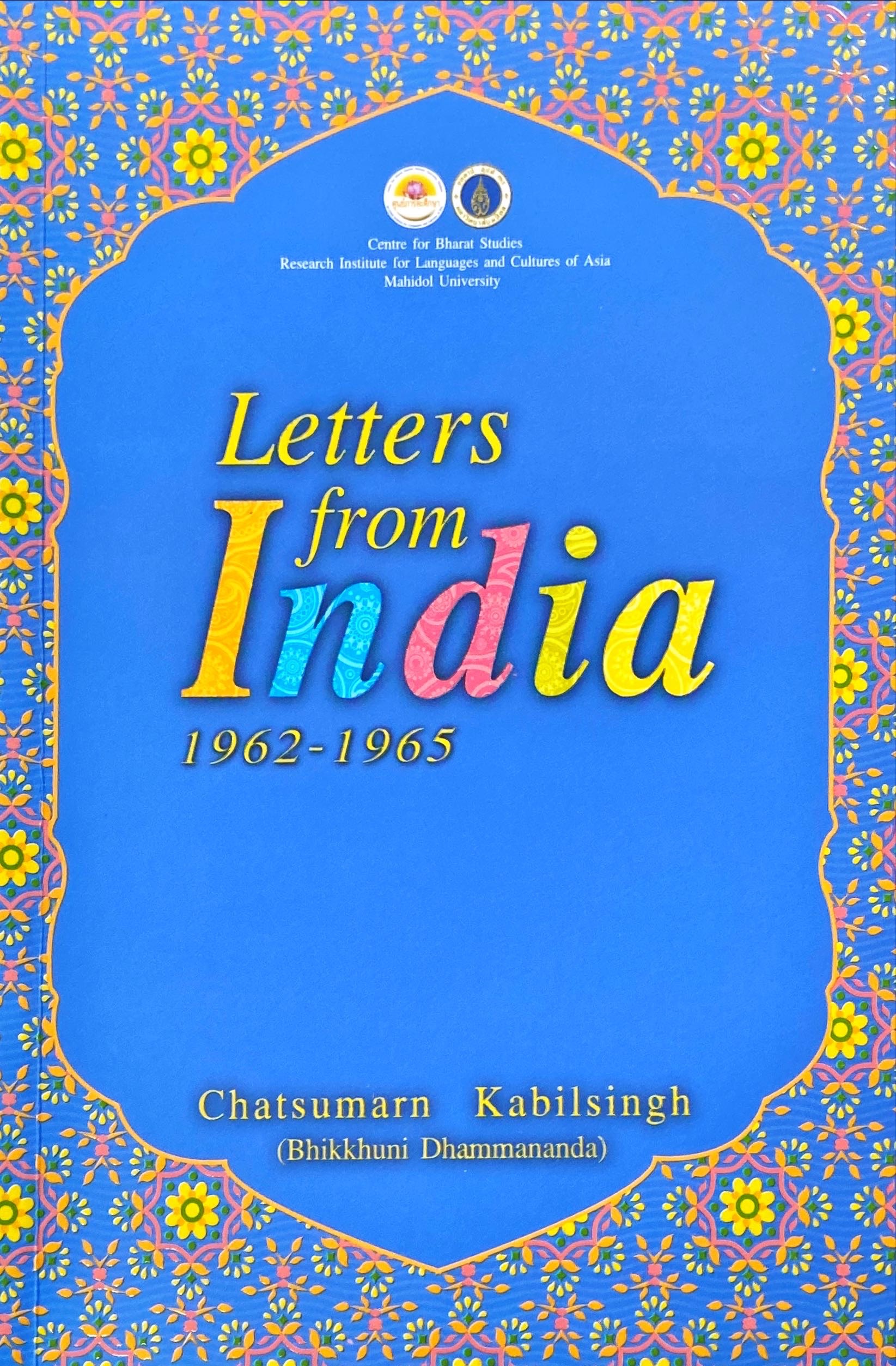 Letters from India 1962-1965