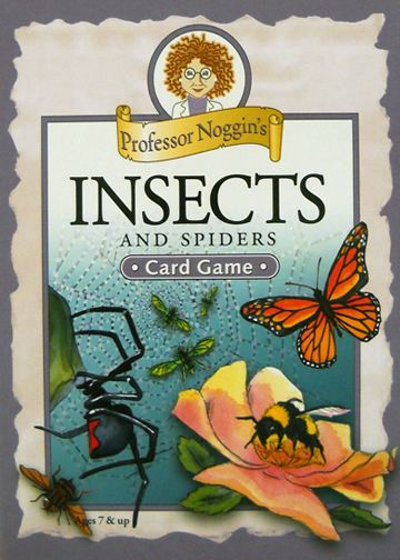 Card Game Professor Noggin's | Insects and Spiders
