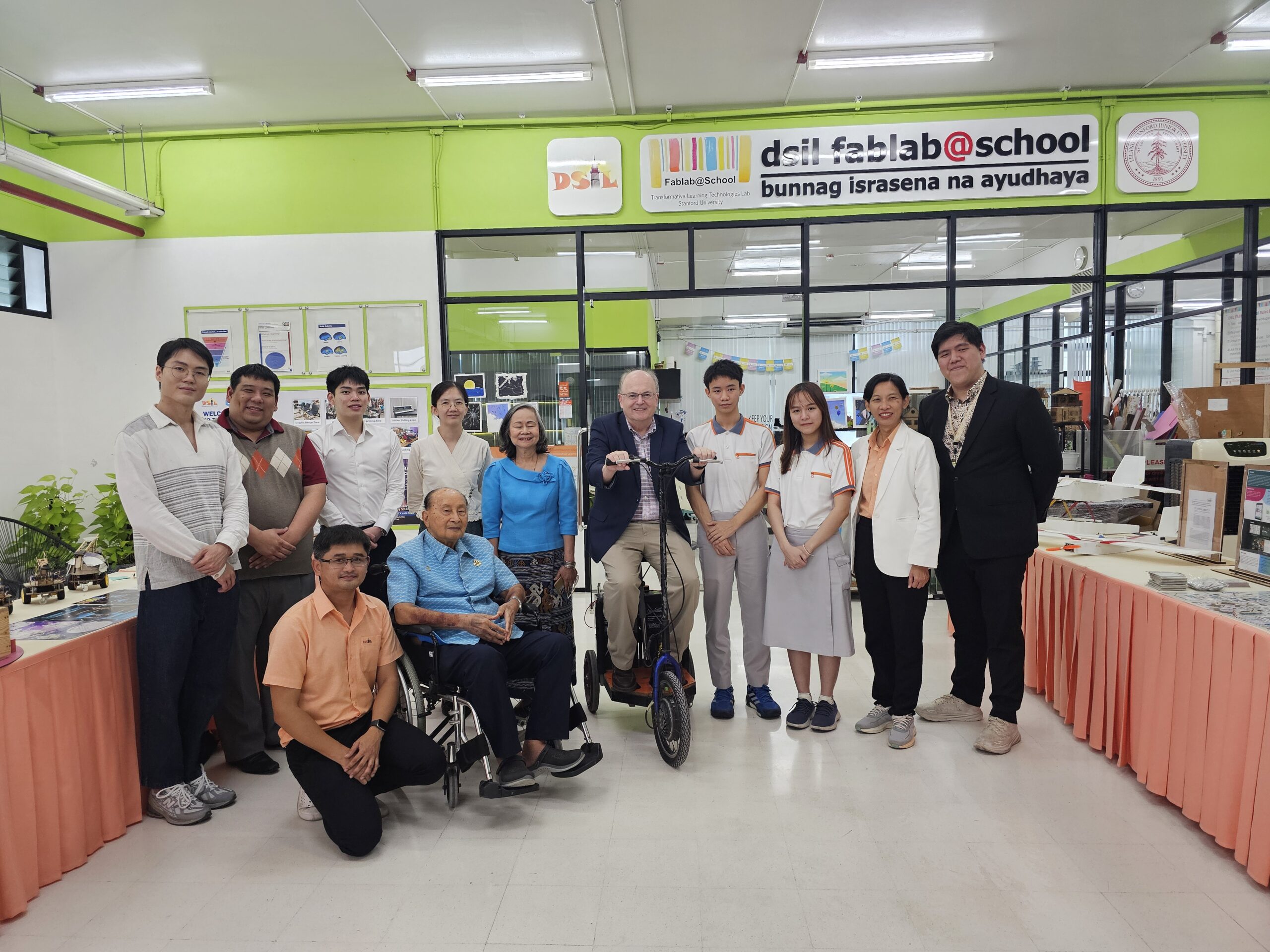 ต้อนรับ Mr. Sean Gilbert, Managing Director of MIT และ Mr. Phuree Smittinet, Regional Ambassador จาก MIT Alumni Club ในประเทศไทย