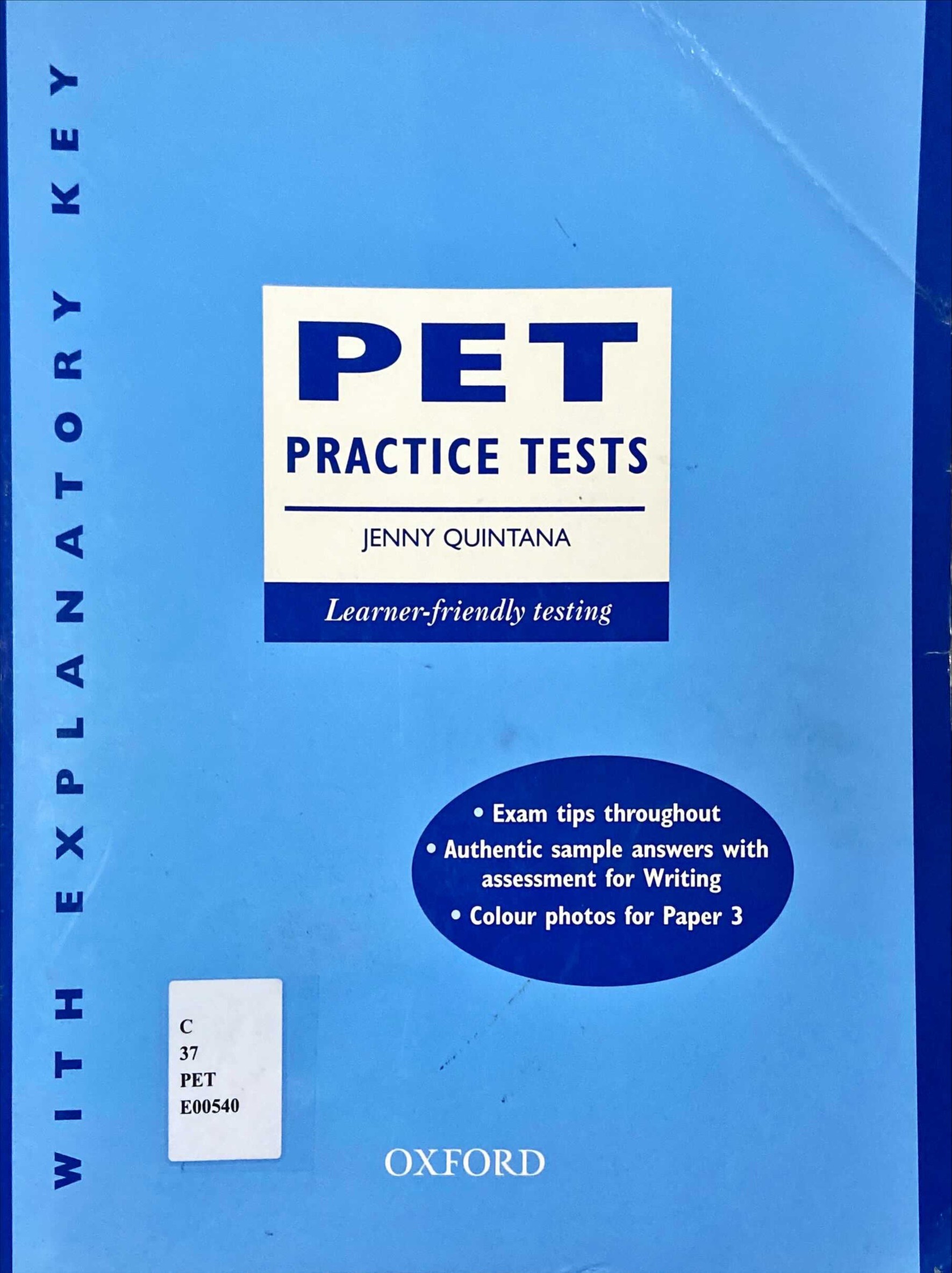 Pet practice tests