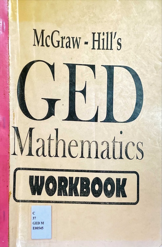 GED Mathematics workbook