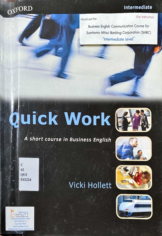 Quick Work : A short course in Business English