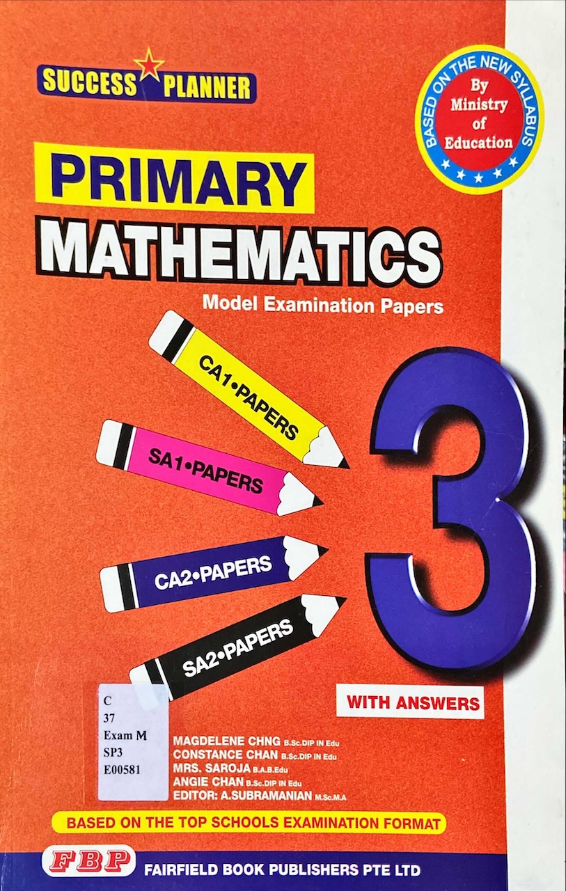 Primary Mathematics 3