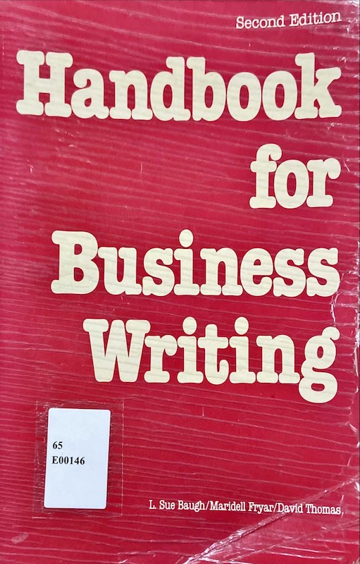 Handbook for Business Writing