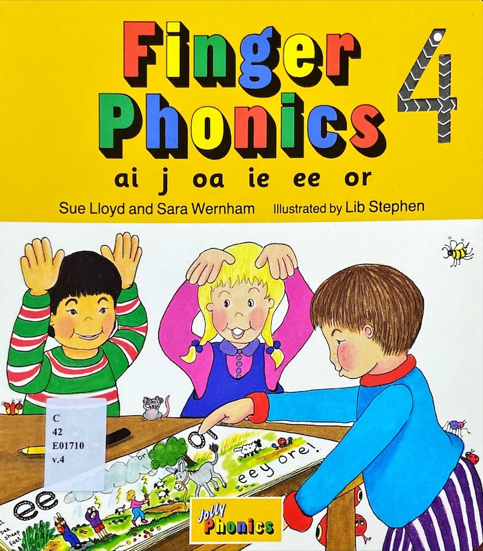 Finger Phonics 4 : ai j oa ie ee or