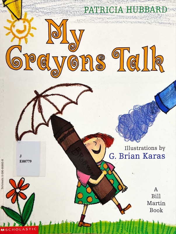 My crayons talk
