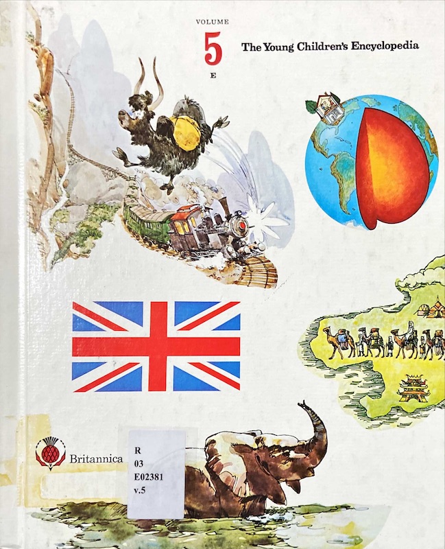 The young children's encyclopedia : volume 5 E