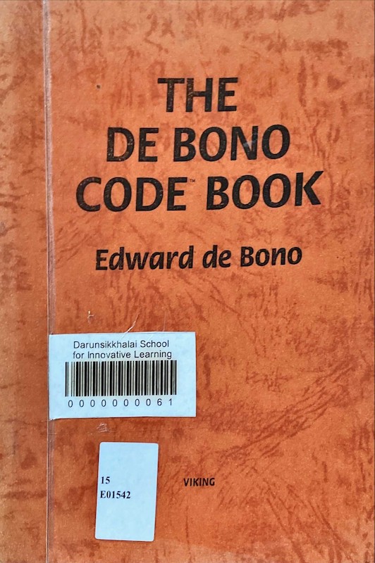 THE DE BONO CODE BOOK