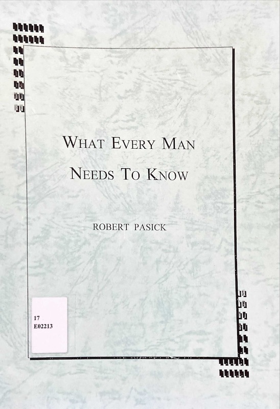 What every man needs to know (copy)