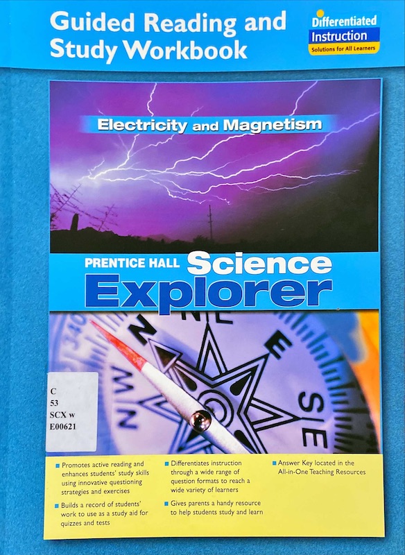 Guided reading and study workbook : Electricity and magnetism