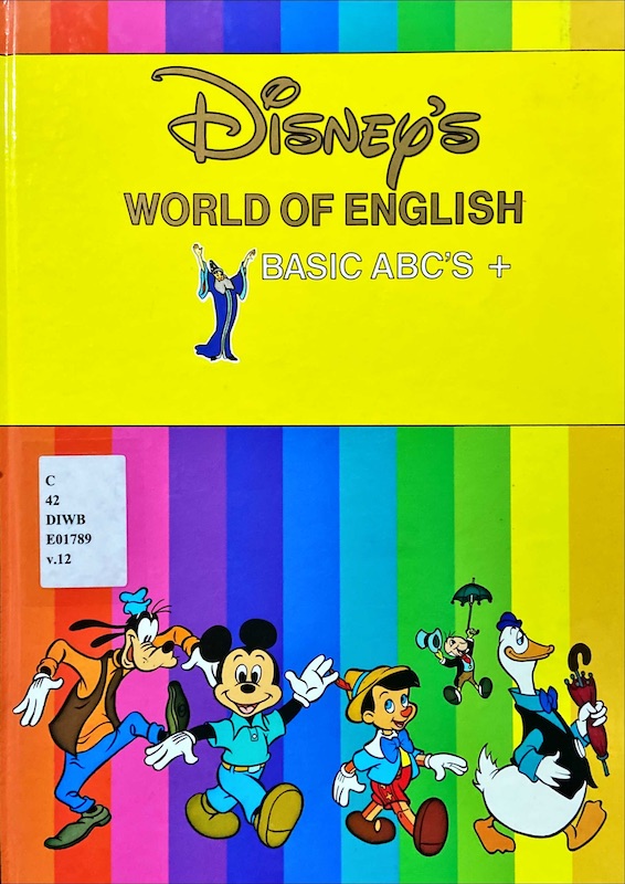 Disney's world of English basic ABC'S + book 12