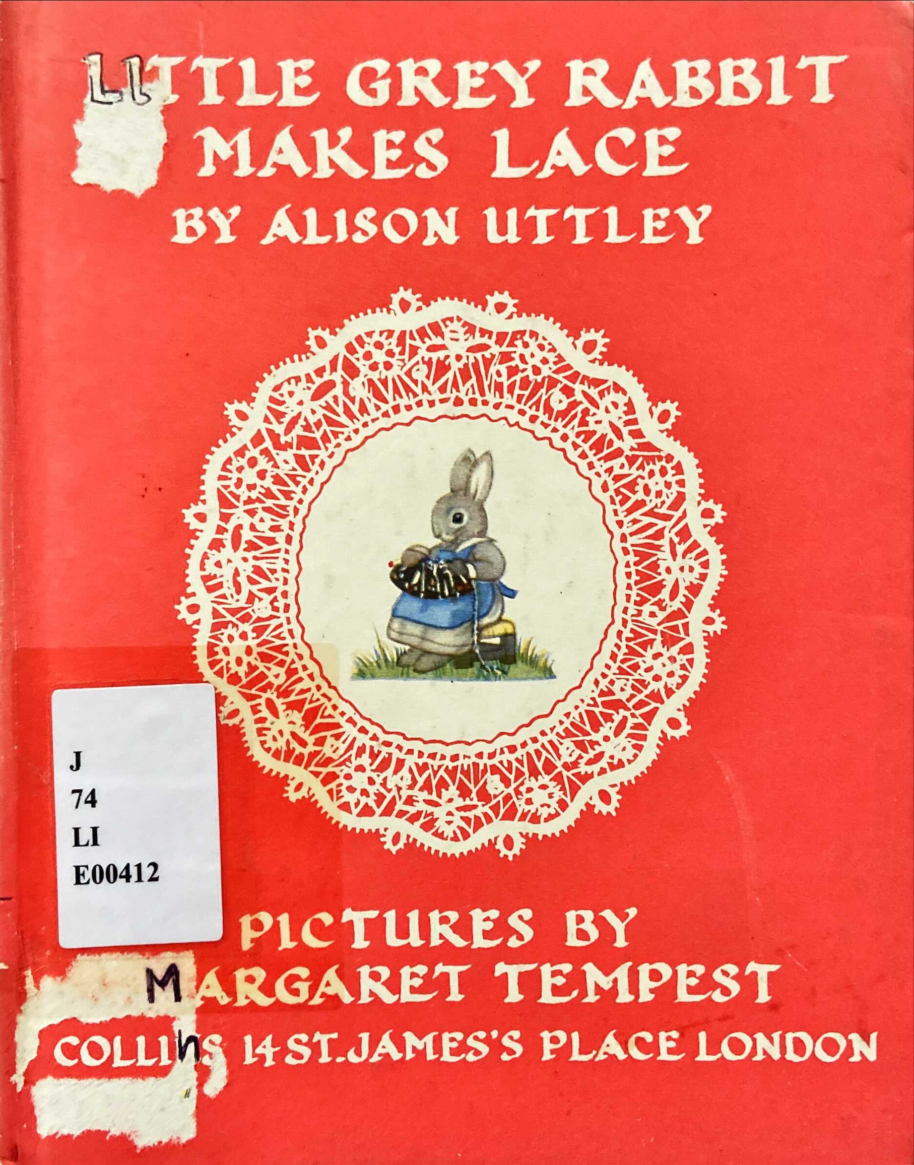 little grey rabbit makes lace 