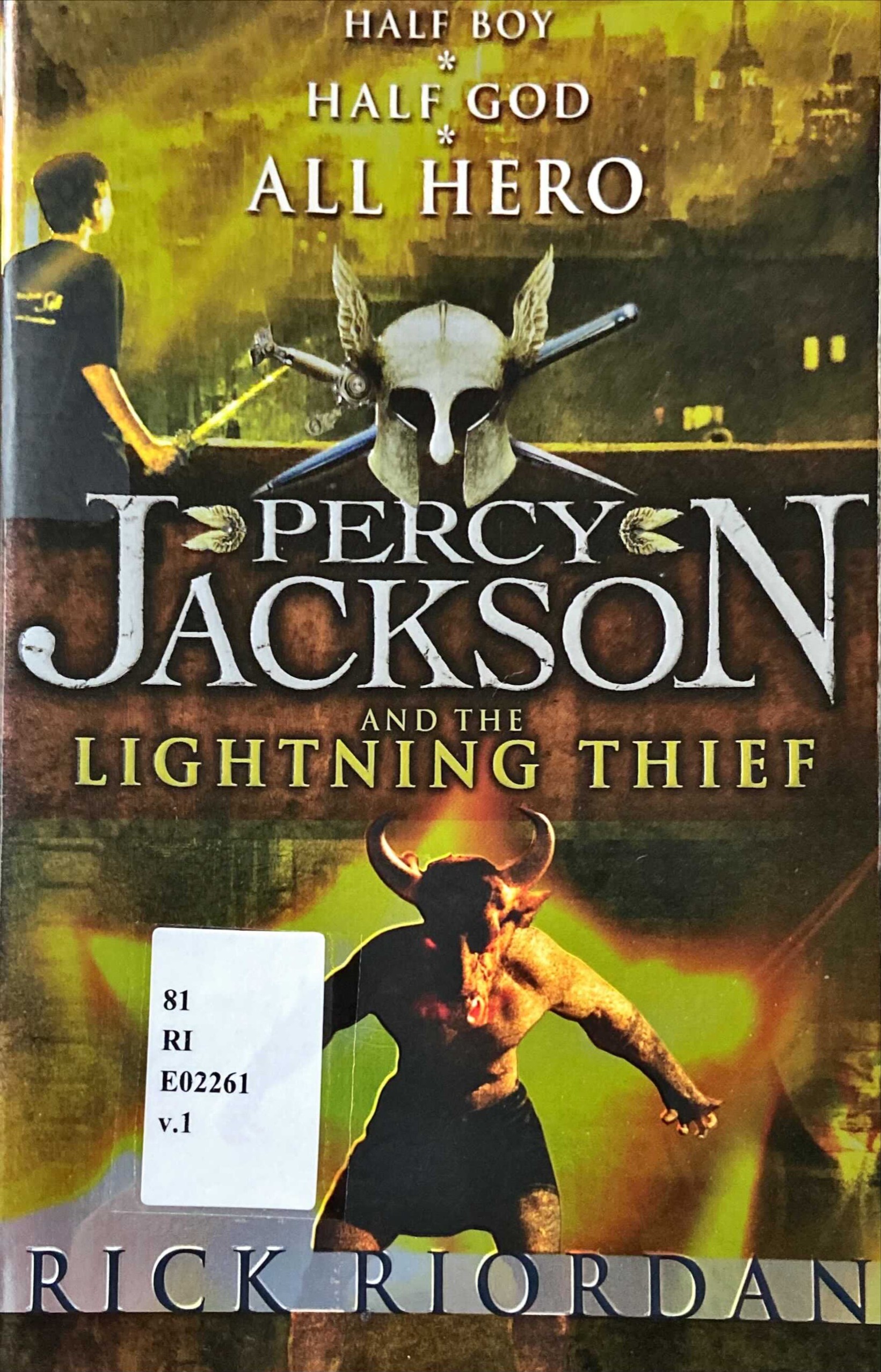 Percy Jackson and the lightning thief