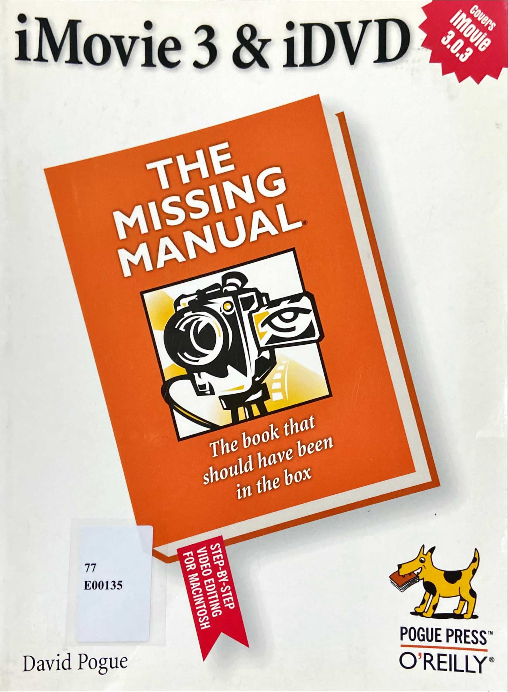 iMovie 3 & iDVD : the missing manual