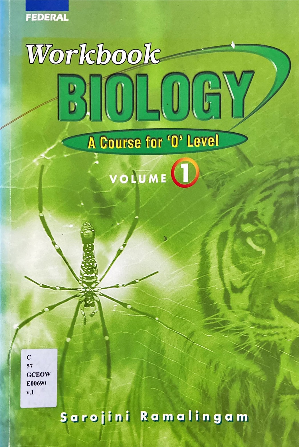 Workbook Biology A Course for 'O' Level vol.2