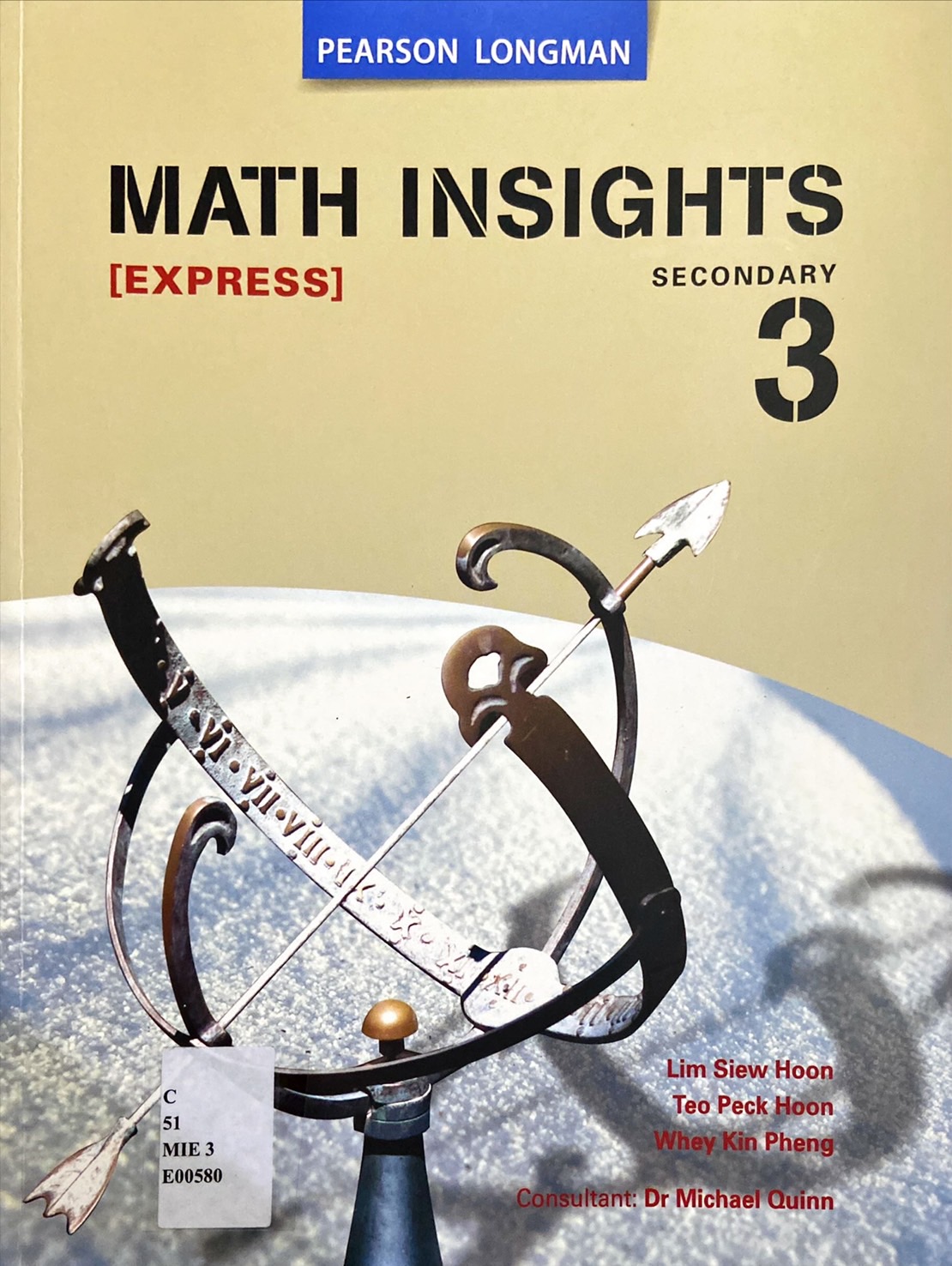 Math insights express : secondary 3