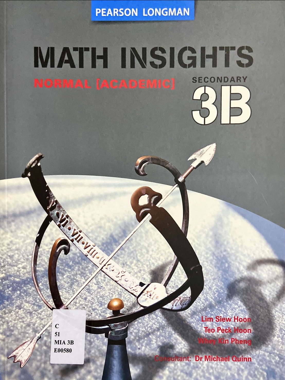 Math insights normal (academic) : secondary 3B 