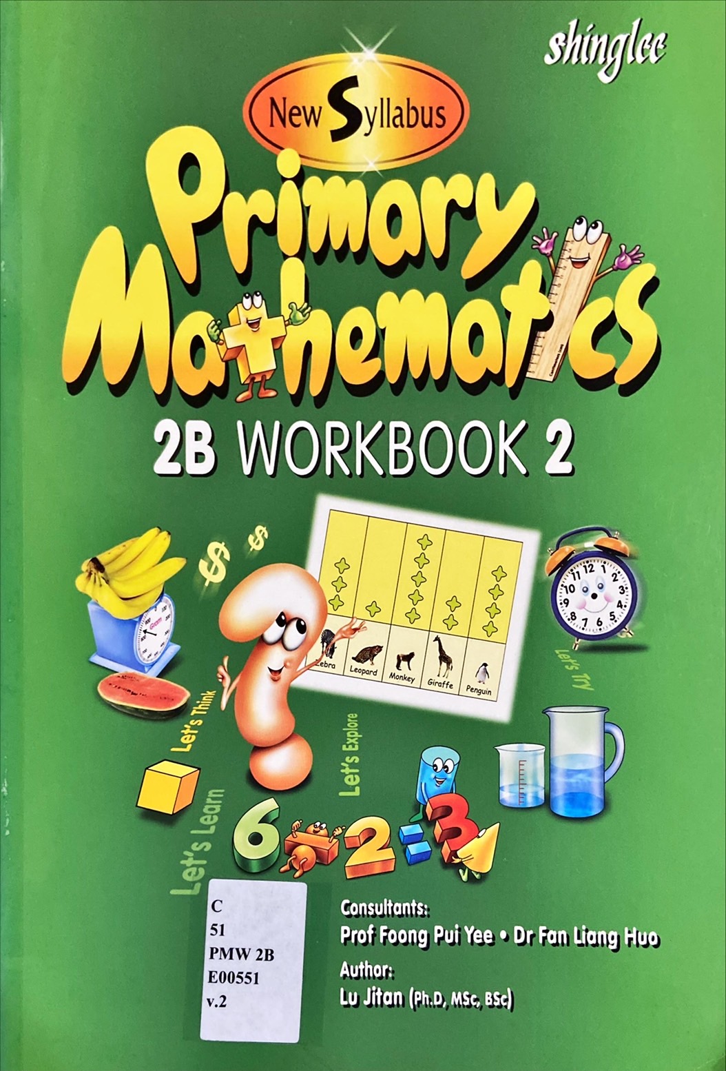 Primary Mathematics 2B workbook 2