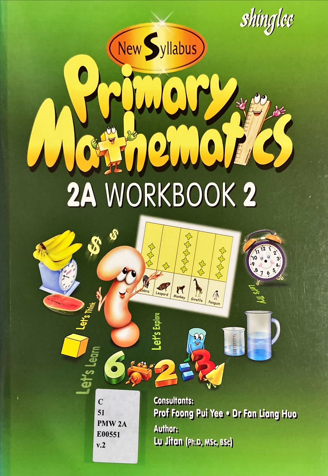 Primary Mathematics 2A workbook 2