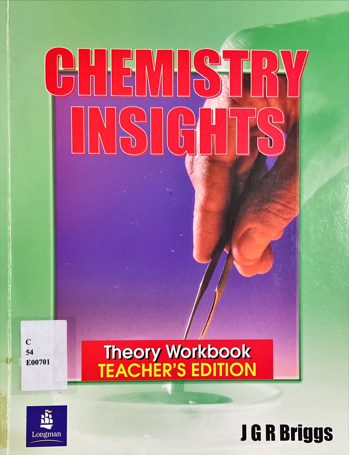 Chemistry Insight Theory Workbook