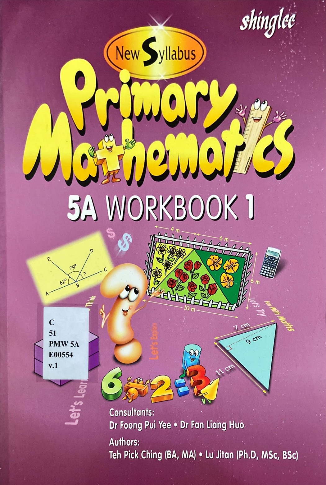 Primary Mathematics 5A workbook 1