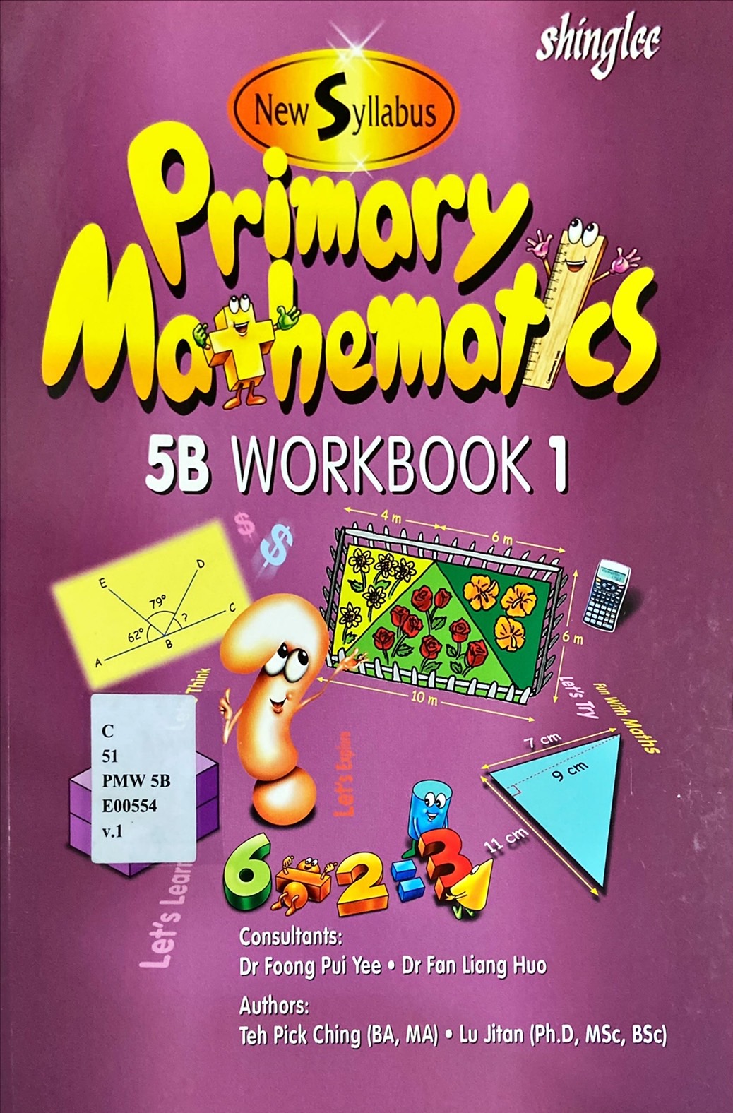 Primary Mathematics 5B workbook 1