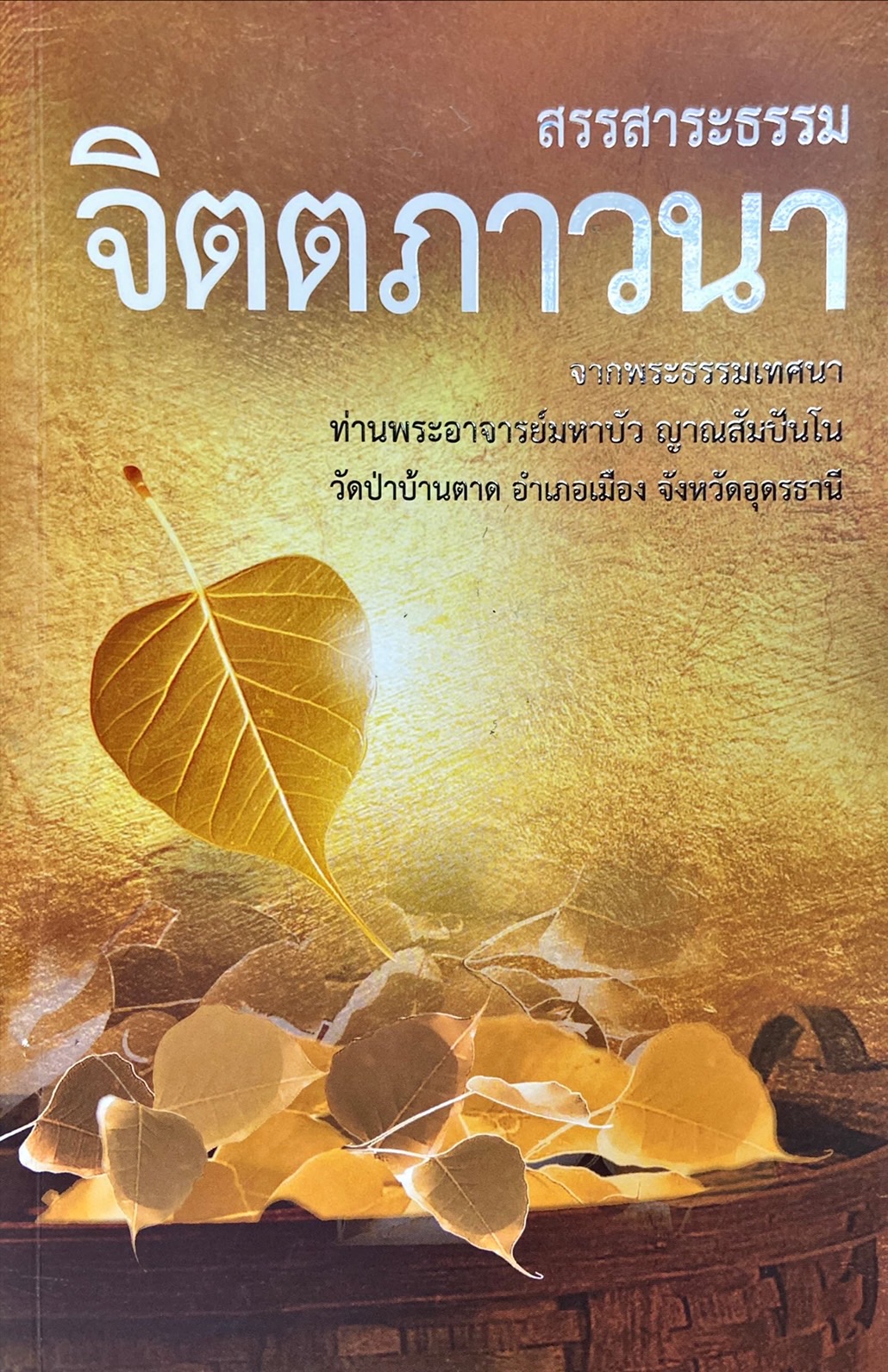 จิตตภาวนา : สรรสาระธรรม จากพระธรรมเทศนา