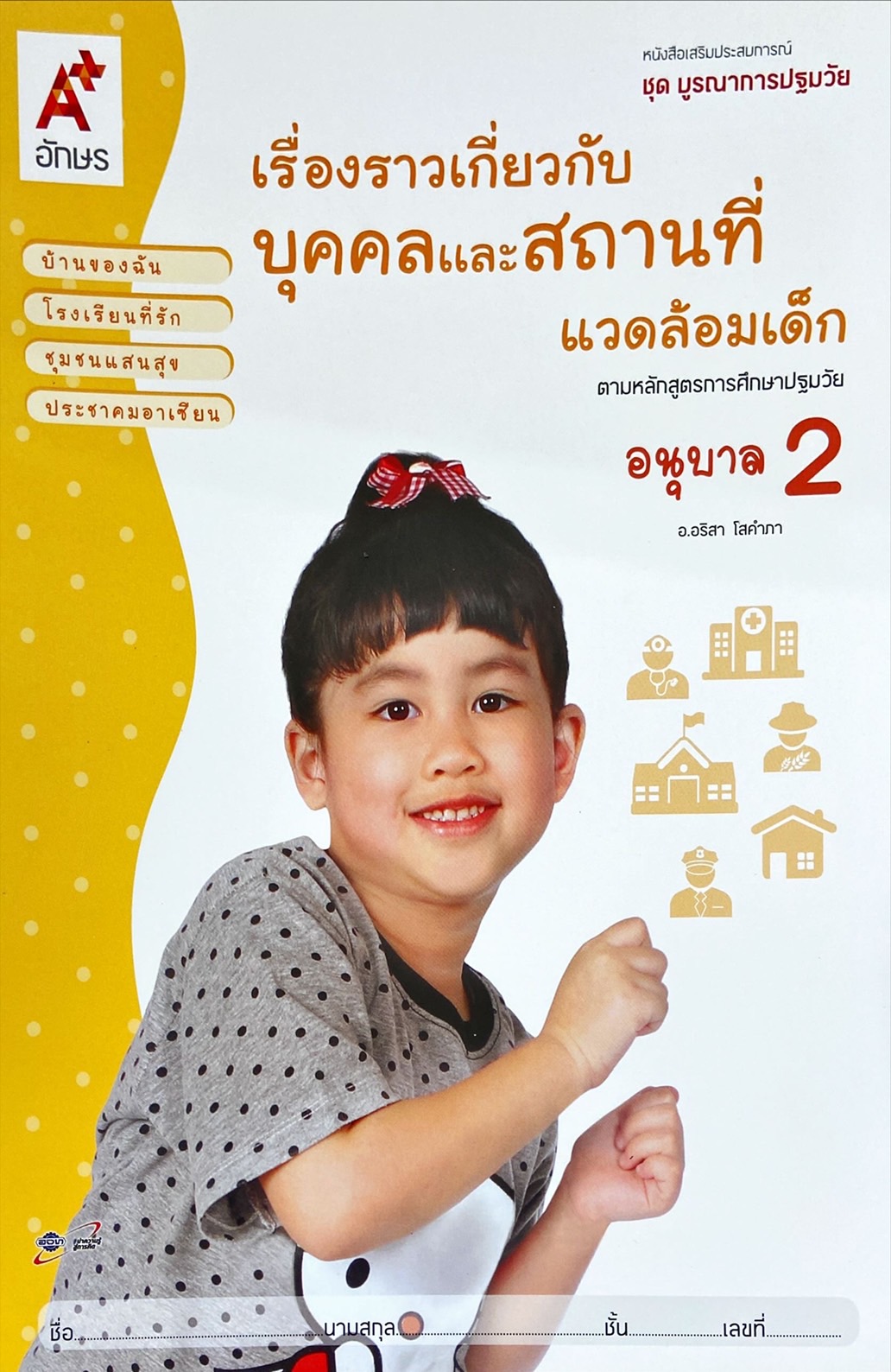 เรื่องราวเกี่ยวกับบุคคลและสถานที่แวดล้อมเด็ก อนุบาล 2