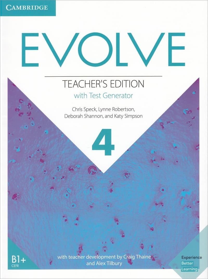 Evolve 4 : Teacher's Edition with Test Generator