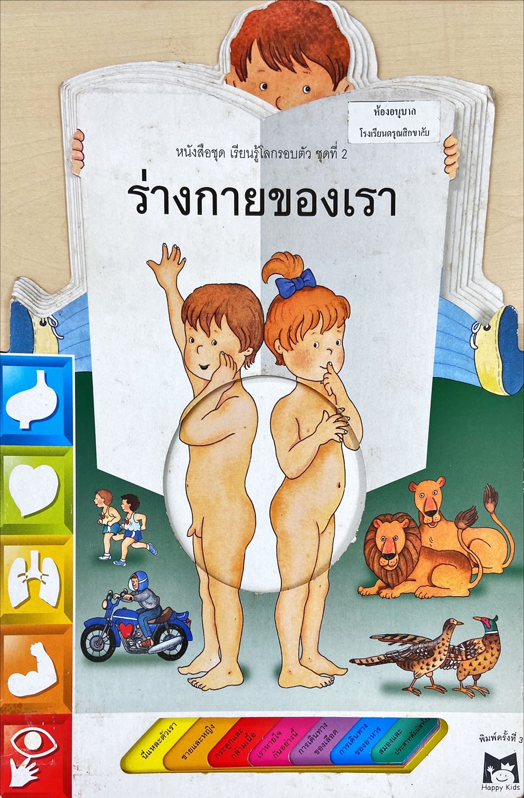 ร่างกายของเรา : หนังสือชุด เรียนรู้โลกรอบตัว ชุดที่ 2
