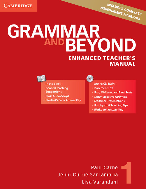 Grammar and beyond 1 : Enhanced teacher's manual