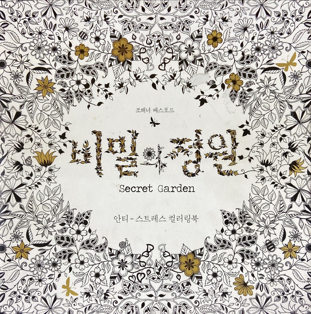 Secret Garden : an inky treasure hunt and colouring book