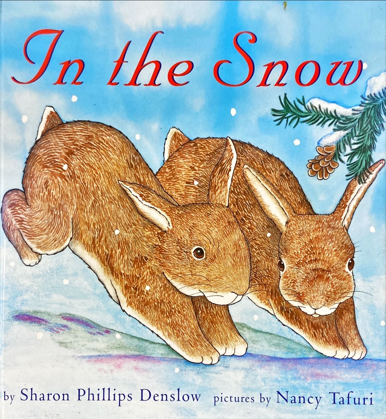 In the snow