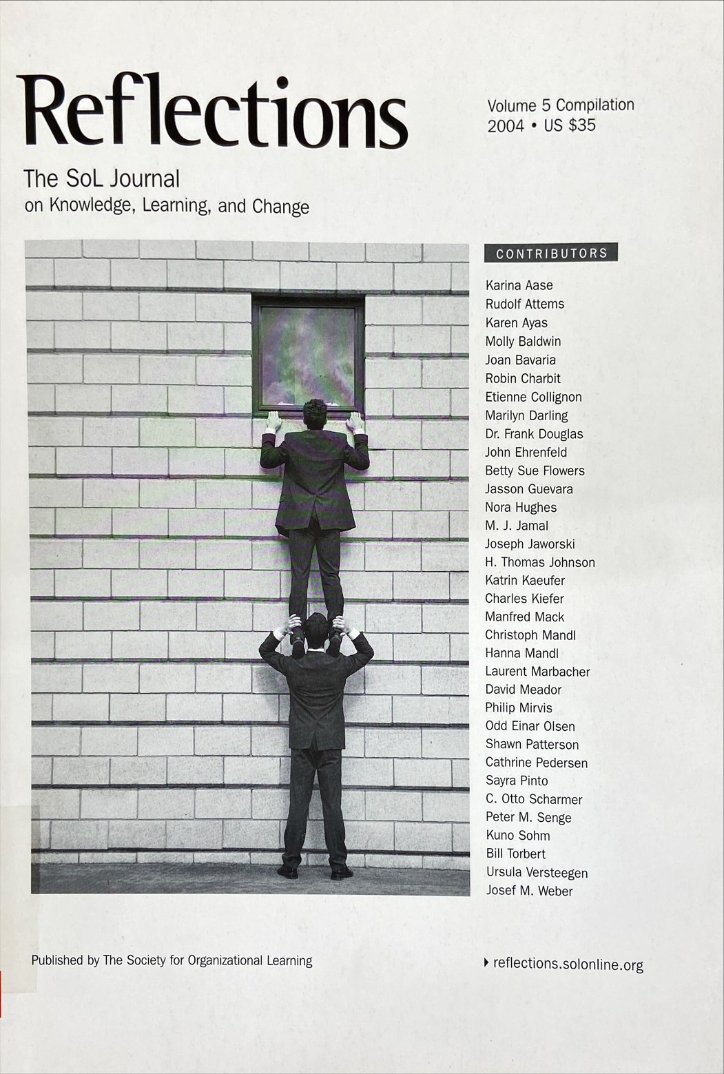 Reflections volume 5 : The sol journal on knowledge, learning, and change