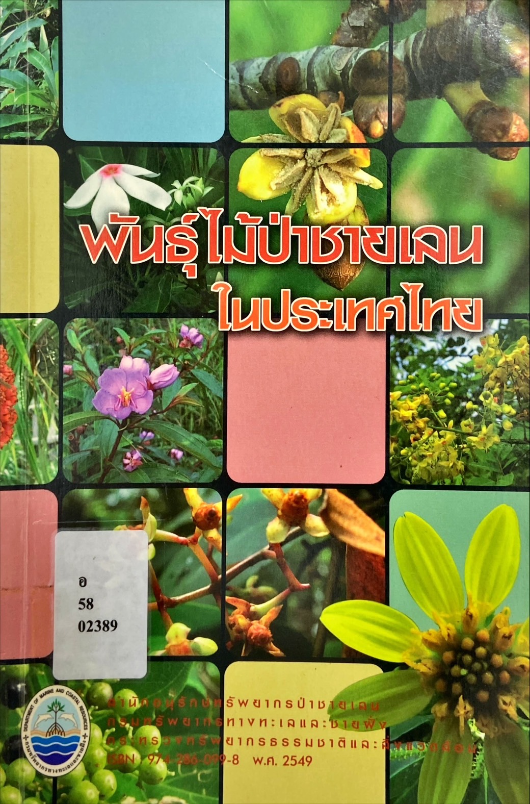 พันธุ์ไม้ป่าชายเลนในประเทศไทย
