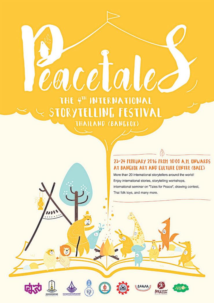 Peace tales and more : A collection of folktales from international storytelling festival Thailand 2016