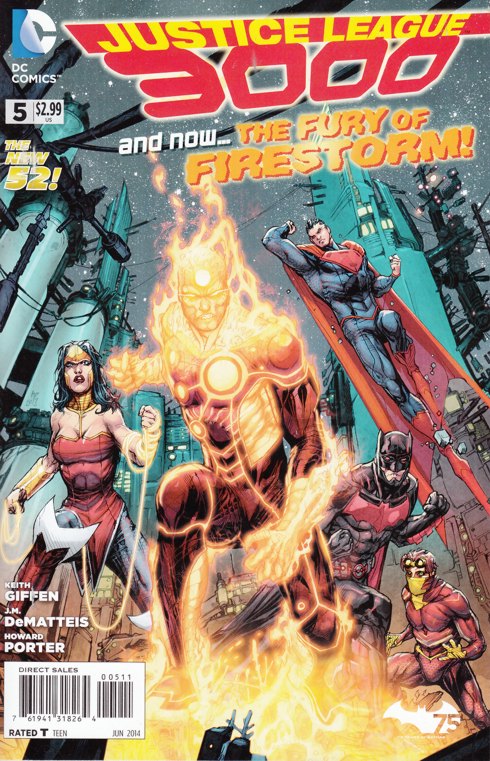 Justice League 3000 Vol.5 : The fury of firestorm