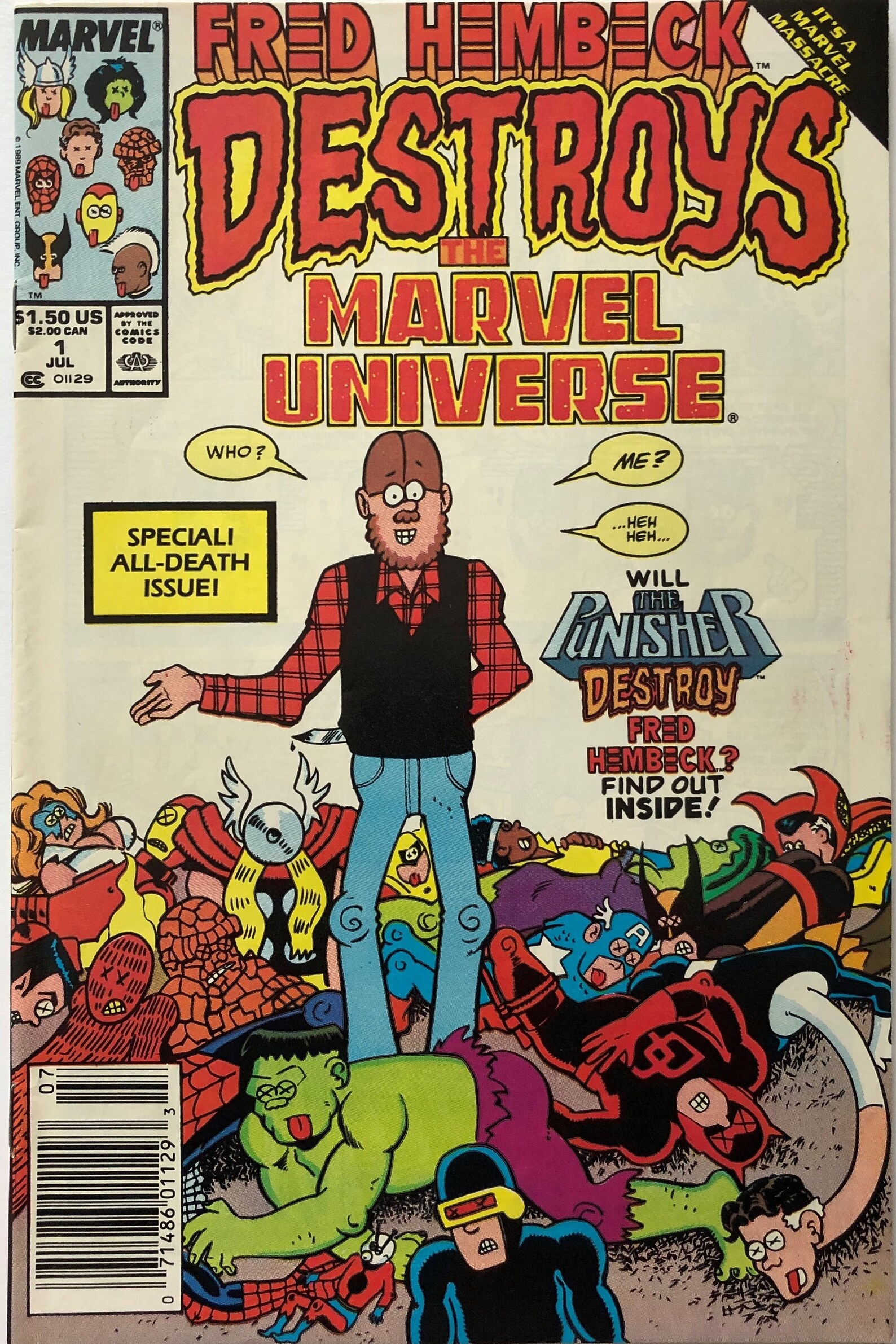 Fred Hembeck Destroys the Marvel Universe Vol.1