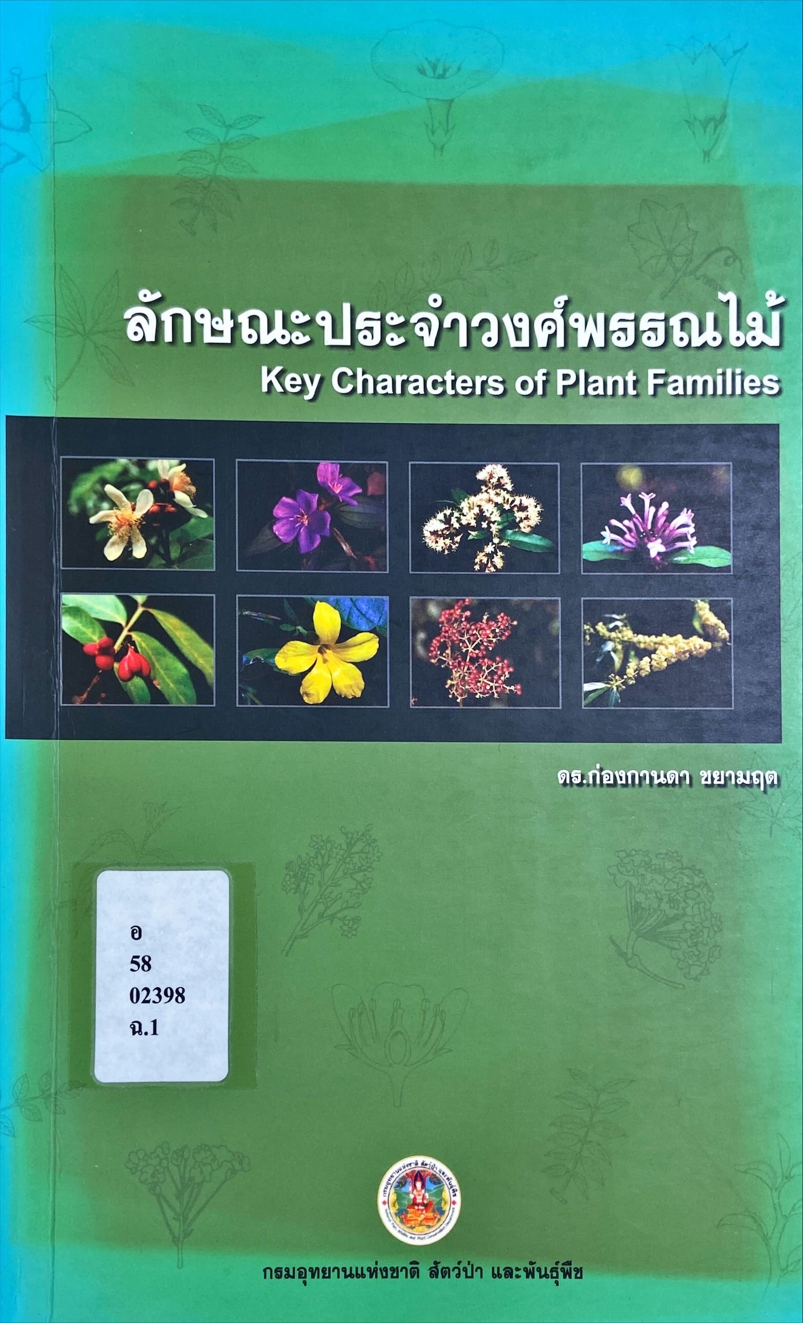 ลักษณะประจำวงศ์พรรณไม้