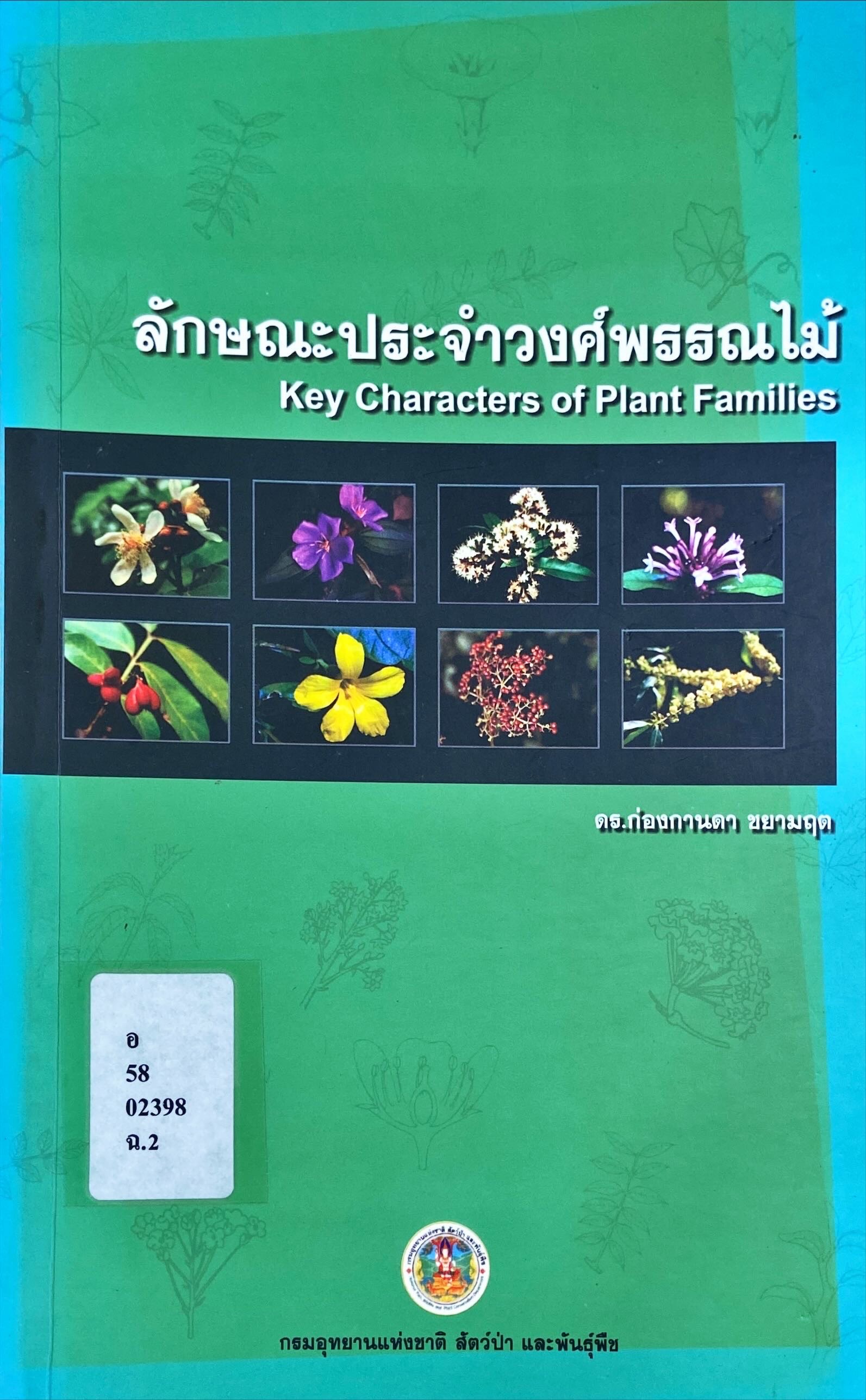 ลักษณะประจำวงศ์พรรณไม้