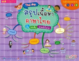Thai Map : สรุปเนื้อหาภาษาไทย สั้น กระชับ อ่านเข้าใจง่าย ระดับประถมปลาย ป.4 5 6