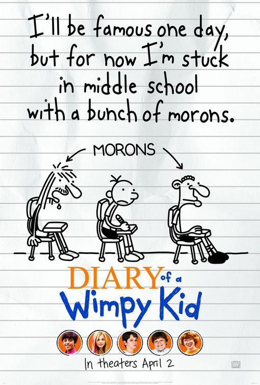 Diary of a Wimpy Kid 1| ไดอารี่ของเด็กไม่เอาถ่าน 1
